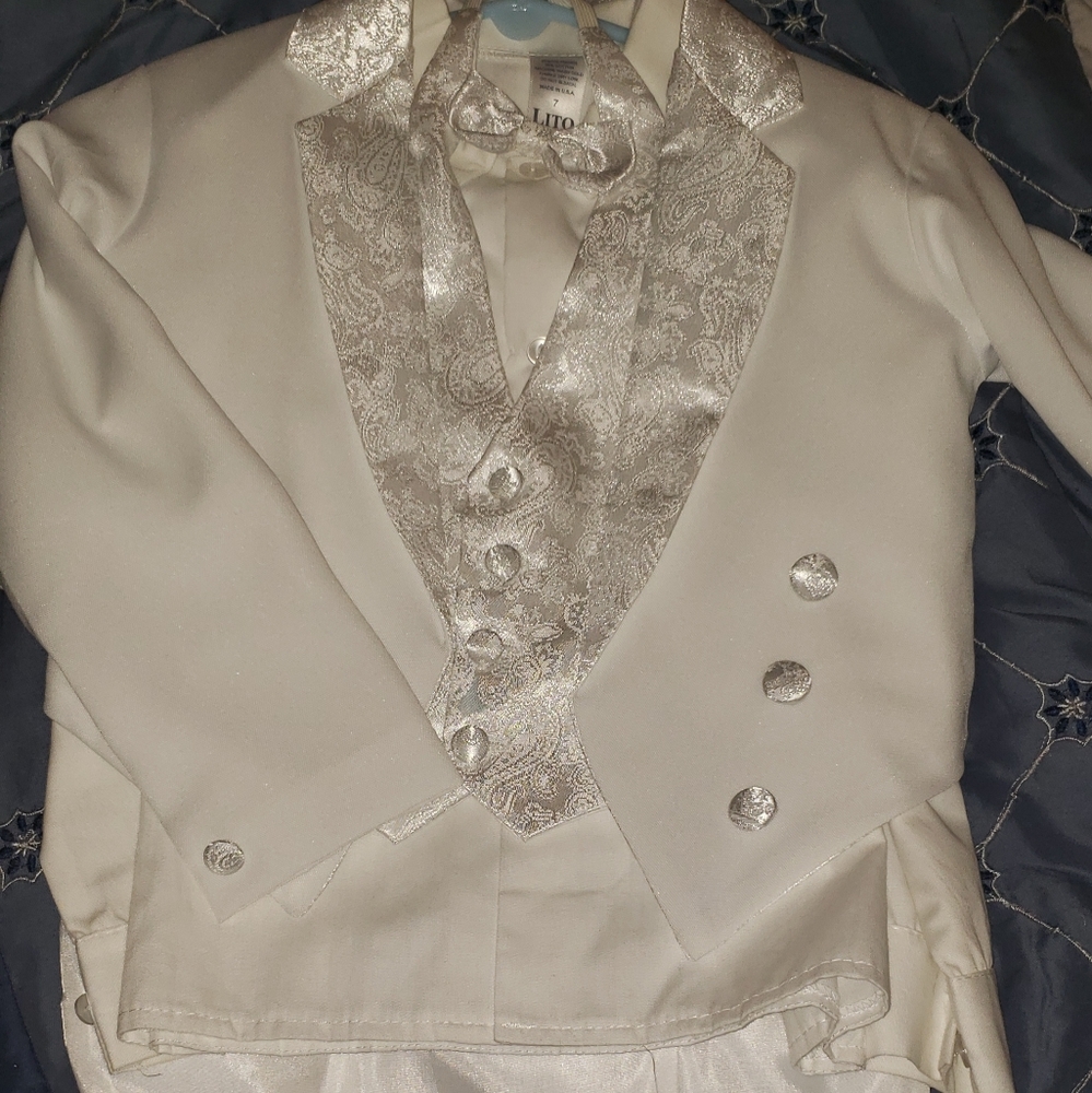 Baptism suit or ring bearer suit